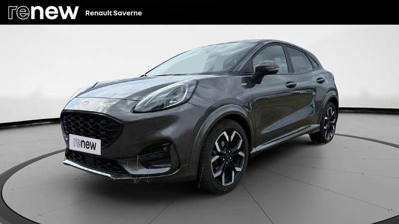 Gris Occasion 2021 Ford Puma ST-Line X SUV | 16 499 € (Bon prix) - Image 1/4