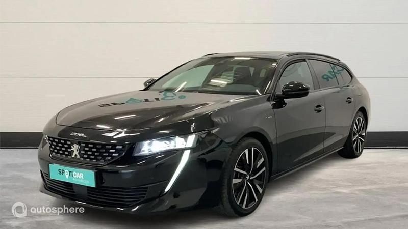 Noir Occasion 2021 Peugeot 508 GT Break | 20 999 € (Prix juste) - Image 1/4