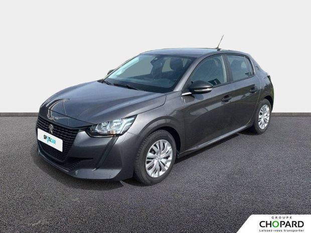 Gris Utilisé 2021 Peugeot 208 Citadine | 10 460 € (Bon prix) - Image 1/4