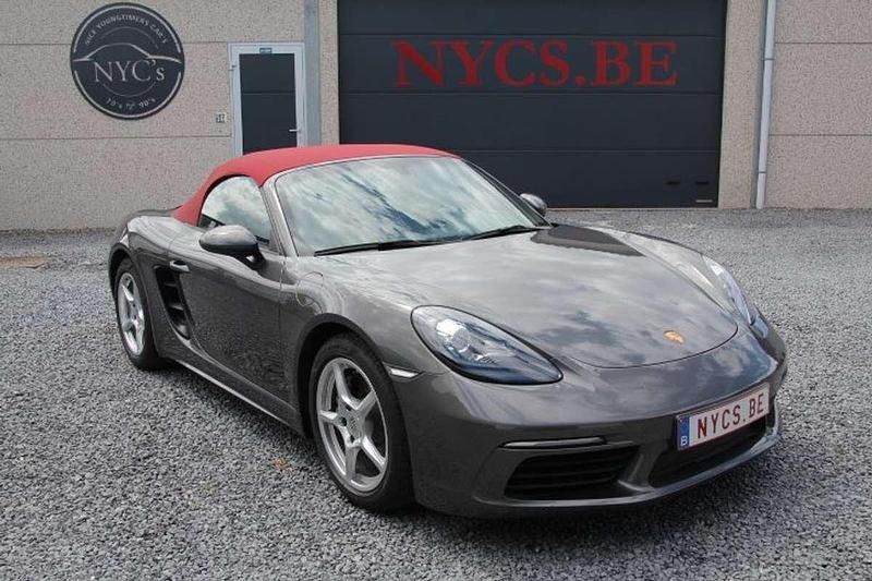Occasion Porsche 718 Boxster 300 ch (220 kW) 2018 Gris Cabriolet