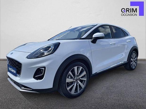 Blanc Utilisé 2022 Ford Puma Titanium X | 18 490 € (Bon prix) - Image 1/4