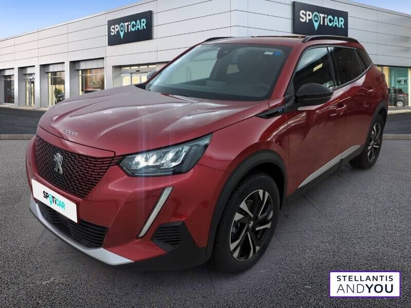 Rouge Utilisé 2022 Peugeot e-2008 Allure SUV | 21 000 € (Prix juste) - Image 1/4
