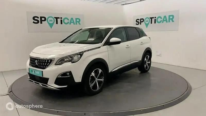 Gris Utilisé 2019 Peugeot 3008 Allure SUV | 14 299 € (Bon prix) - Image 1/4