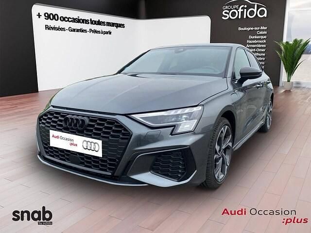 Gris daytona nacré Utilisé 2024 Audi A3 Sportback e-tron S-Line Citadine | 46 900 € - Image 1/4