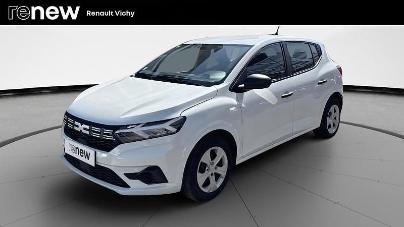 Blanc Utilisé 2023 Dacia Sandero Essentiel Citadine | 12 590 € (Bon prix) - Image 1/4