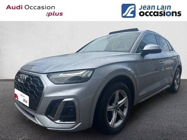Argent fleuret métallisé Utilisé 2021 Audi Q5 S-Line SUV | 38 990 € (Bon prix) - Image 1/4
