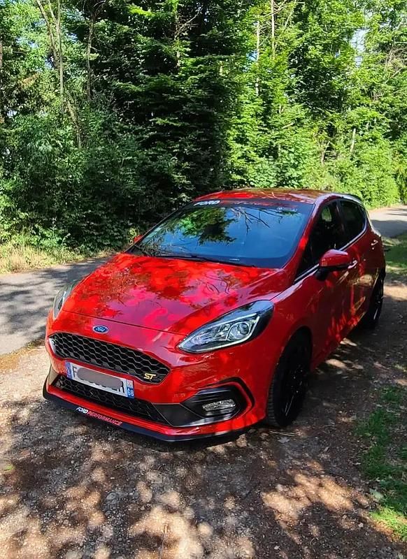 Rouge Utilisé 2019 Ford Fiesta S Citadine | 19 200 € (Super prix) - Image 1/4