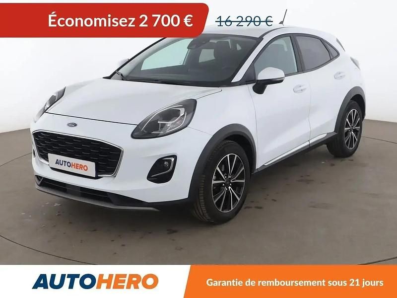 Blanc Utilisé 2022 Ford Puma Gen-E Titanium SUV | 13 290 € - Image 1/2