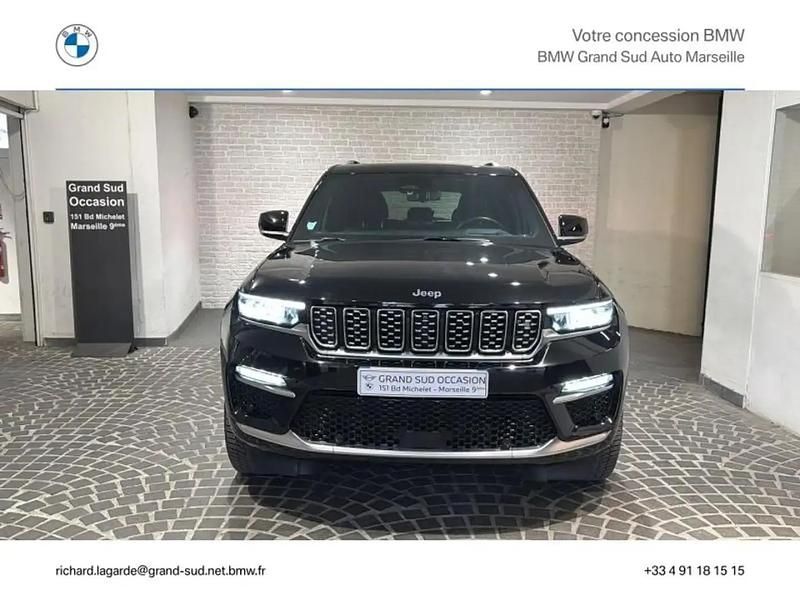 Occasion Jeep Grand Cherokee Summit 276 ch (202 kW) 2023 Noir SUV