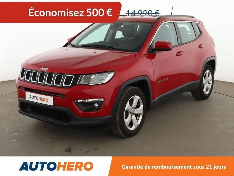 Rouge Occasion 2019 Jeep Compass Longitude SUV | 14 490 € (Bon prix) - Image 1/2