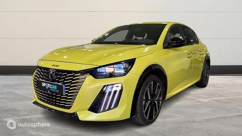 Jaune Occasion 2024 Peugeot 208 GT Citadine | 21 999 € (Prix juste) - Image 1/4
