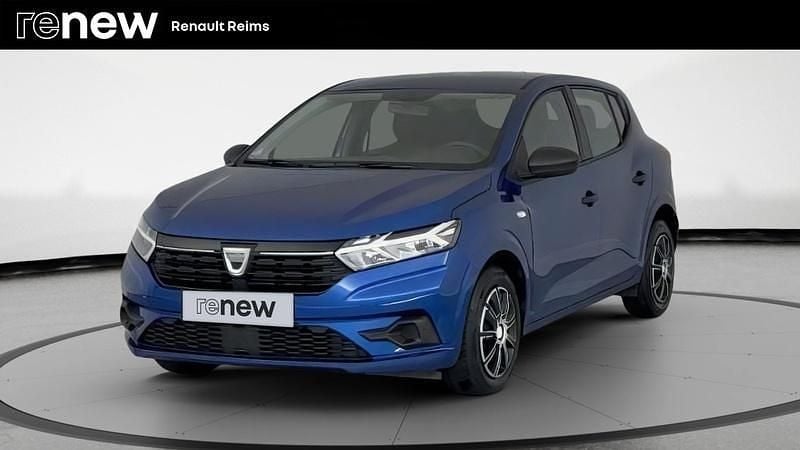 Bleu Occasion 2022 Dacia Sandero Essentiel Citadine | 11 999 € (Bon prix) - Image 1/4