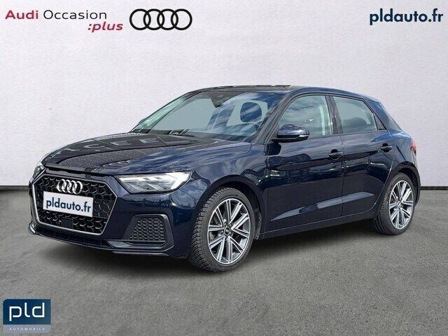 Occasion Audi A1 Sportback Advanced Plus 110 ch (80 kW) 2022 Bleu firmament métallisé Citadine