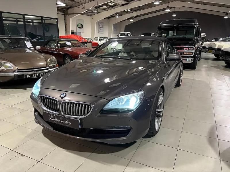 Brun Occasion 2013 BMW 650 Cabriolet Exclusive Cabriolet | 24 990 € - Image 1/4