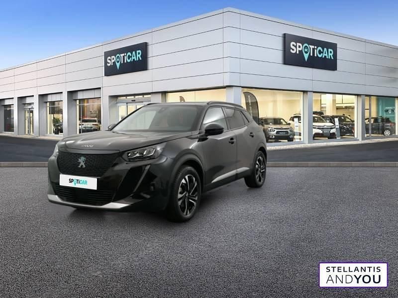 Noir Utilisé 2021 Peugeot e-2008 Allure SUV | 17 590 € (Prix juste) - Image 1/4