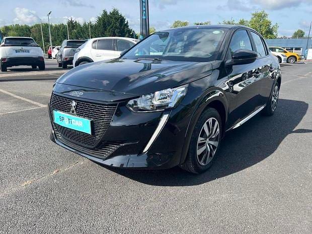 Noir Utilisé 2022 Peugeot e-208 Active Citadine | 15 699 € (Prix juste) - Image 1/4