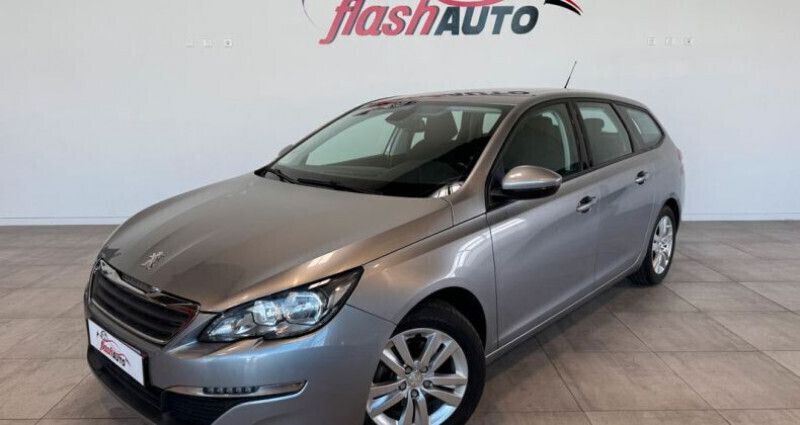Gris Utilisé 2017 Peugeot 308 Break | 6 400 € (Prix juste) - Image 1/4