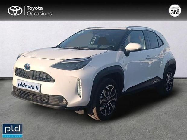 Blanc Utilisé 2022 Toyota Yaris Hybrid Design | 20 990 € (Prix juste) - Image 1/4