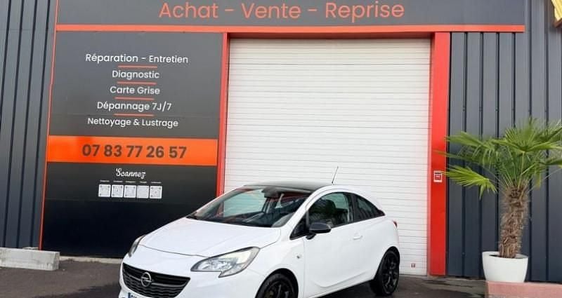 Blanc Utilisé 2015 Opel Corsa Citadine | 6 390 € (Super prix) - Image 1/4