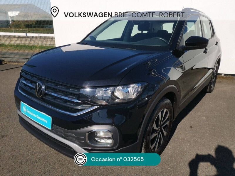Noir Utilisé 2022 VW T-Cross Active SUV | 19 290 € (Prix juste) - Image 1/4
