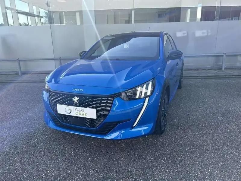 Bleu Utilisé 2020 Peugeot 208 GT-line Citadine | 16 990 € (Prix assez cher) - Image 1/4