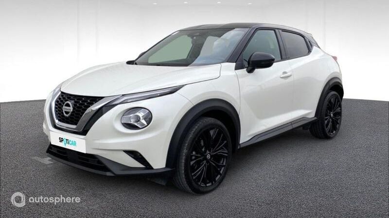 Blanc lunaire+toit noir métallisé Utilisé 2022 Nissan Juke Enigma SUV | 19 422 € (Prix juste) - Image 1/4