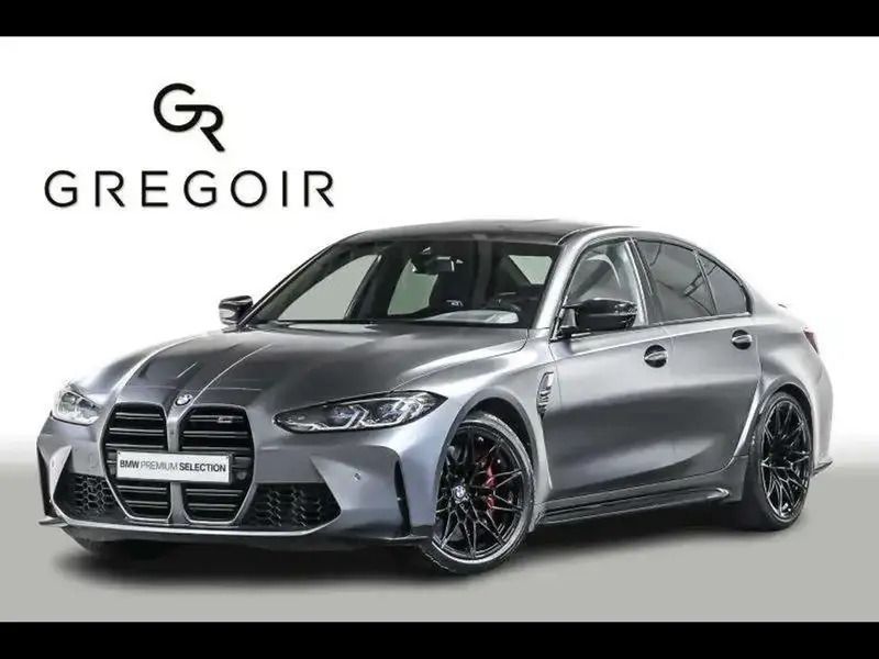 Gris Utilisé 2021 BMW M3 Sport Line Berline | 71 700 € (Prix juste) - Image 1/4