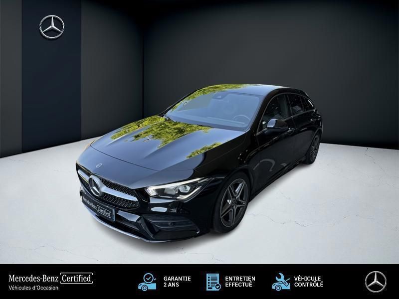 Noir Utilisé 2021 Mercedes CLA200 Shooting Brake Break | 30 990 € (Prix juste) - Image 1/3
