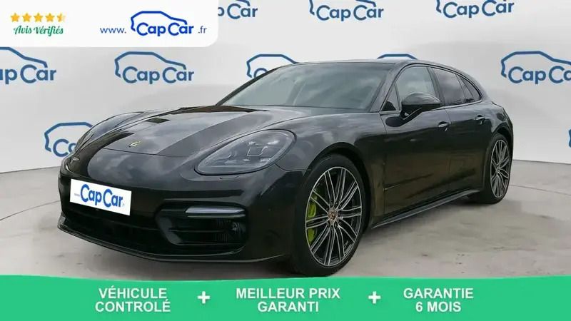 Noir Utilisé 2020 Porsche Panamera S E-Hybrid Sport Turismo Berline | 62 690 € (Super prix) - Image 1/4