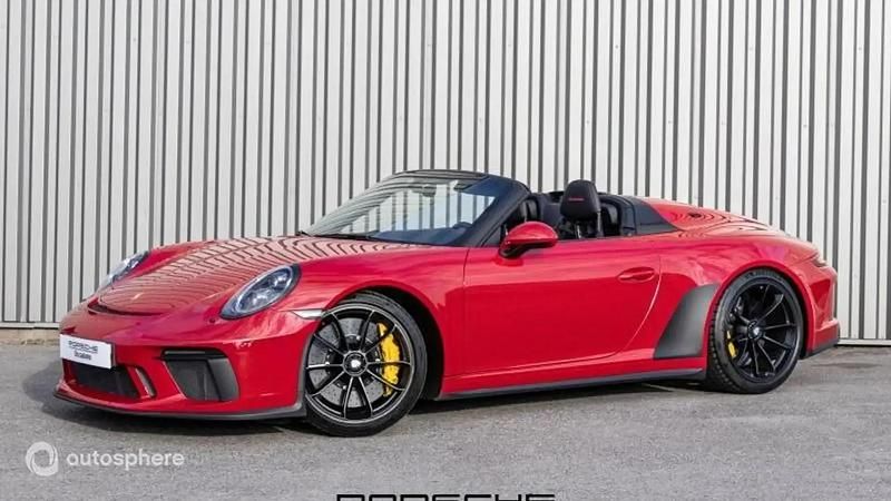 Rouge Occasion 2020 Porsche 911 Cabriolet | 309 900 € - Image 1/4