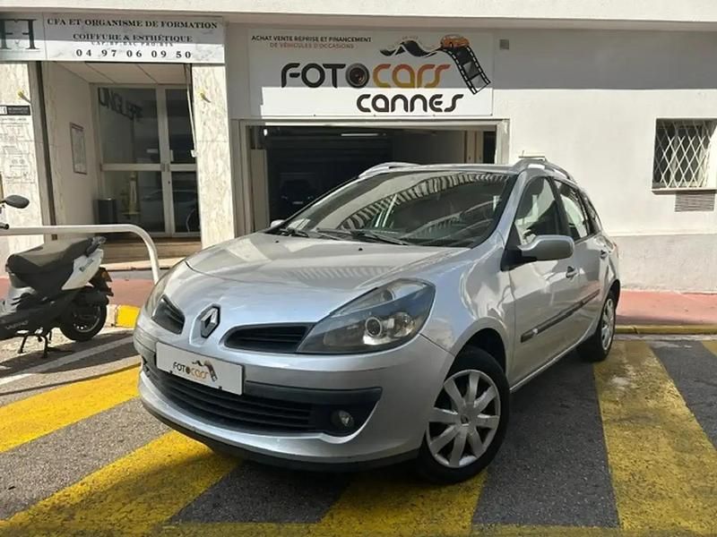Gris Utilisé 2008 Renault Clio GrandTour Dynamique Break | 2 990 € - Image 1/4