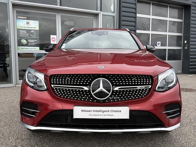 Occasion Mercedes GLC43 AMG AMG 367 ch (269 kW) 2019 Rouge jacinthe designo SUV