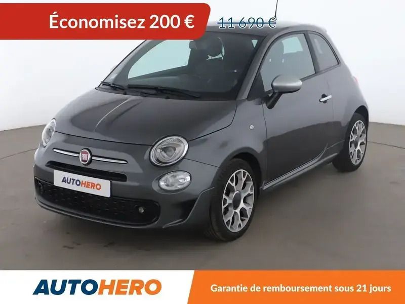 Gris Utilisé 2020 Fiat 500 Rockstar Citadine | 11 190 € (Prix juste) - Image 1/2