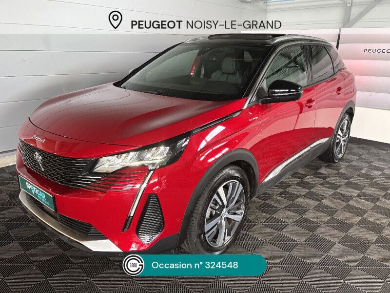 Rouge Utilisé 2023 Peugeot 3008 Allure SUV | 27 950 € (Prix juste) - Image 1/4
