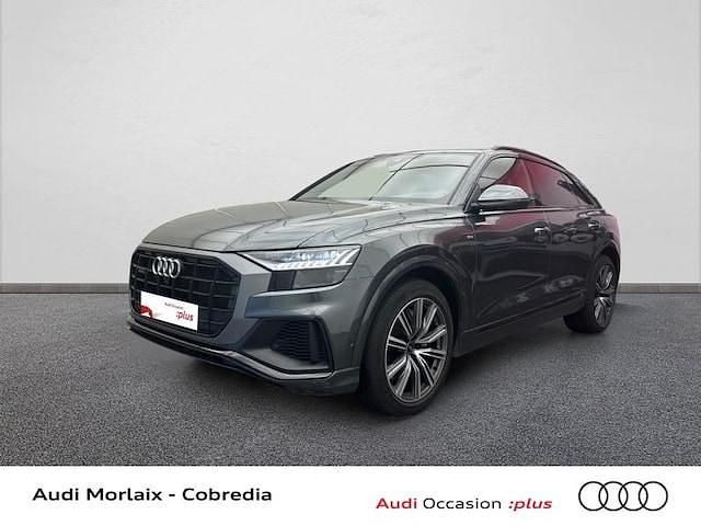 Gris daytona nacré Utilisé 2023 Audi Q8 S-Line SUV | 76 990 € (Prix juste) - Image 1/4