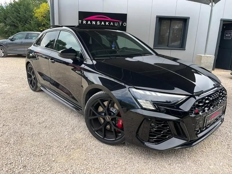 Noir Utilisé 2022 Audi RS3 Sportback Citadine | 66 990 € (Bon prix) - Image 1/4
