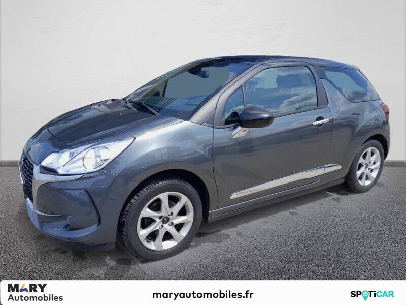 Gris Utilisé 2017 DS Automobiles DS3 So Chic Berline | 8 990 € (Prix juste) - Image 1/4