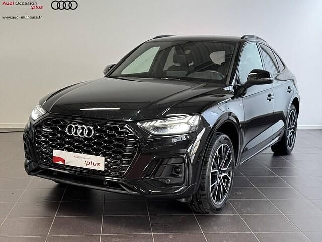 Noir mythic métallisé Occasion 2021 Audi Q5 Sportback S-Line SUV | 39 997 € (Bon prix) - Image 1/4