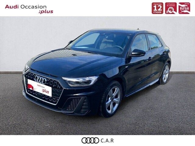 Noir mythe métallisé Utilisé 2022 Audi A1 Sportback S-Line Citadine | 25 990 € (Prix assez cher) - Image 1/4