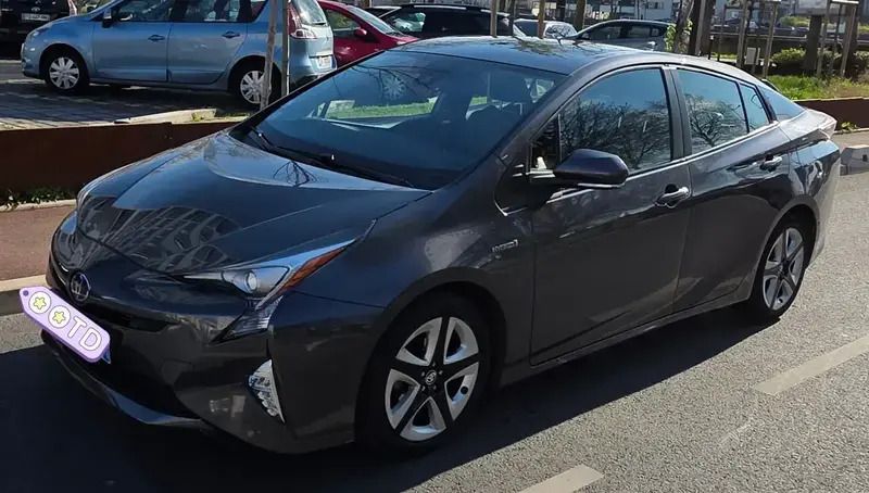 Gris Utilisé 2016 Toyota Prius Lounge Citadine | 13 400 € (Prix juste) - Image 1/4