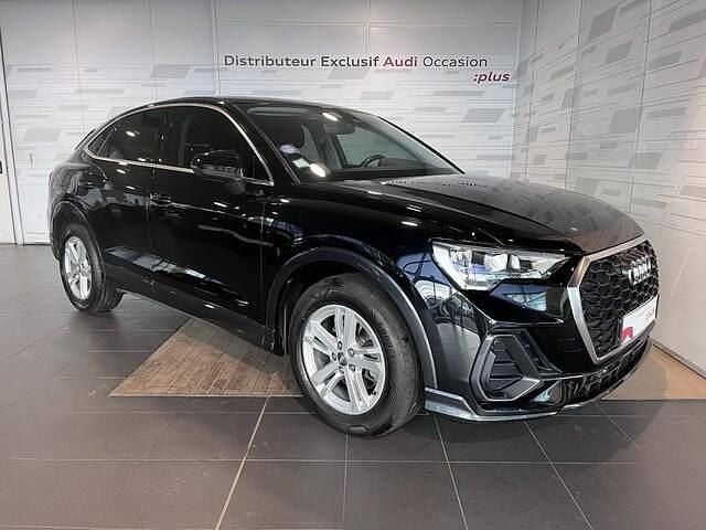 Noir mythic métallisé Occasion 2020 Audi Q3 Sportback Design SUV | 28 790 € (Prix juste) - Image 1/4