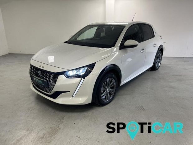 Blanc Utilisé 2021 Peugeot e-208 Allure Citadine | 14 990 € (Bon prix) - Image 1/4