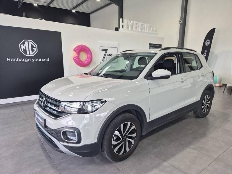Beige Utilisé 2022 VW T-Cross Active SUV | 18 999 € (Prix juste) - Image 1/4