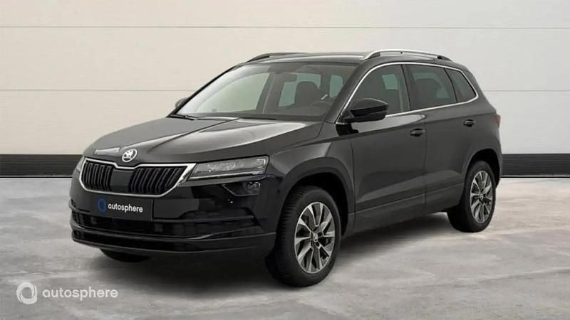 Noir Occasion 2022 Skoda Karoq Clever SUV | 21 999 € (Bon prix) - Image 1/4
