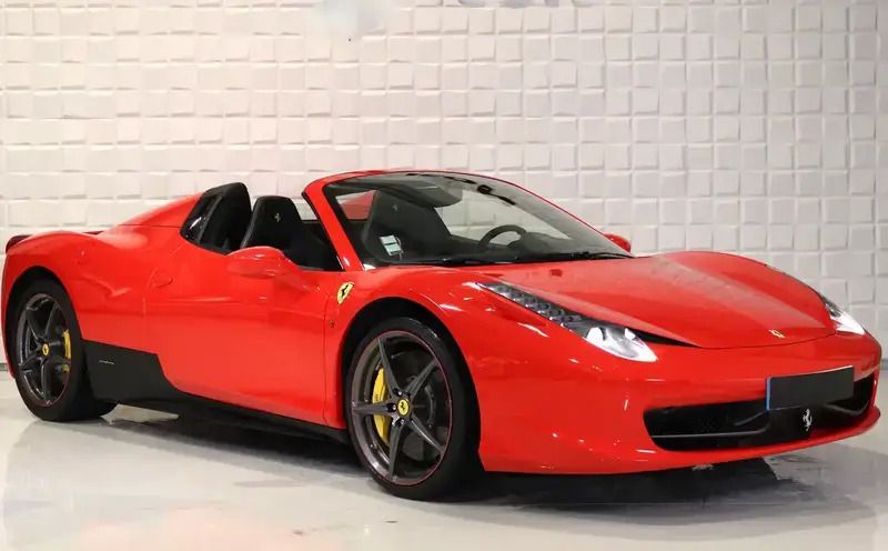 Rouge Utilisé 2012 Ferrari 458 Cabriolet | 259 800 € - Image 1/4