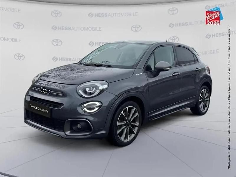 Gris Occasion 2022 Fiat 500X Sport SUV | 16 499 € (Prix juste) - Image 1/4