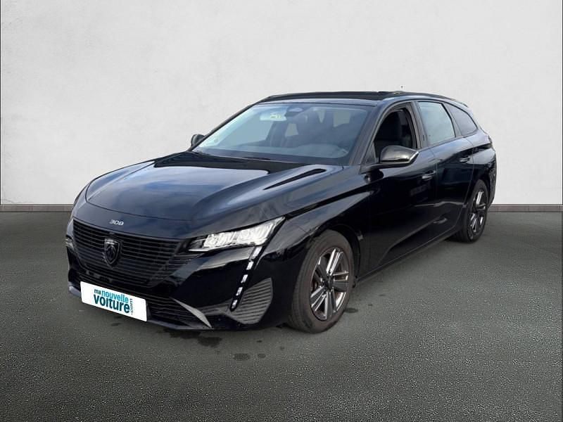 Noir Utilisé 2022 Peugeot 308 S Break | 18 990 € (Prix juste) - Image 1/4