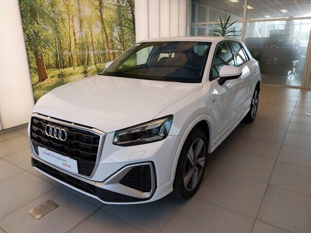 Blanc ibis Utilisé 2022 Audi Q2 S-Line SUV | 23 490 € - Image 1/4