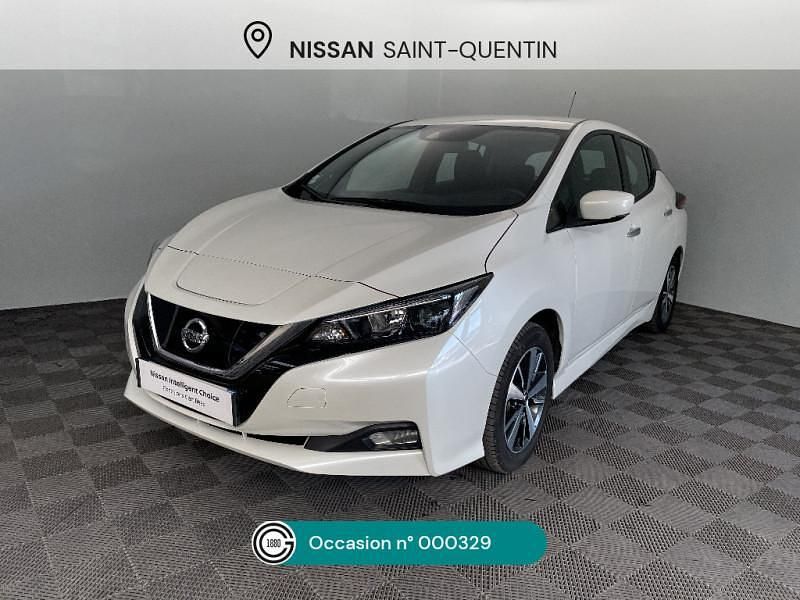 Blanc Occasion 2021 Nissan Leaf Acenta Citadine | 11 990 € (Super prix) - Image 1/4