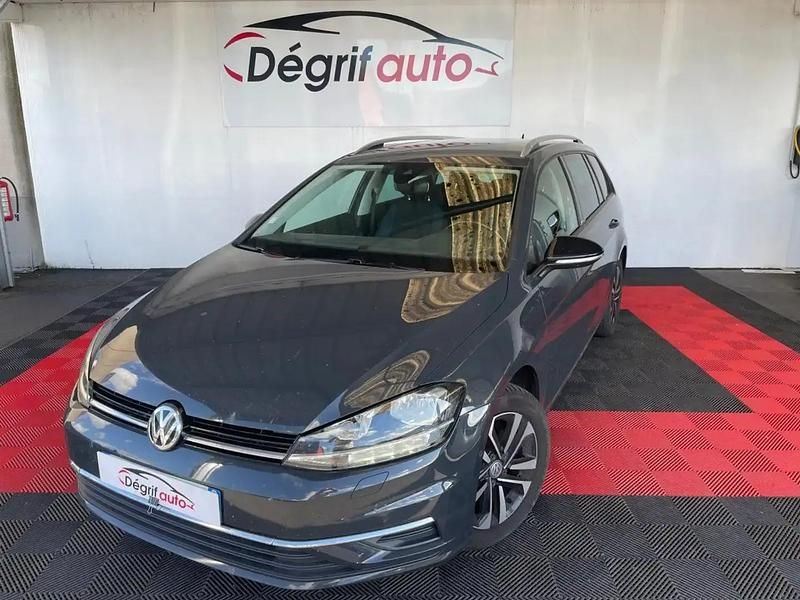 Gris Utilisé 2020 VW Golf VII IQ Drive Break | 11 990 € (Bon prix) - Image 1/4